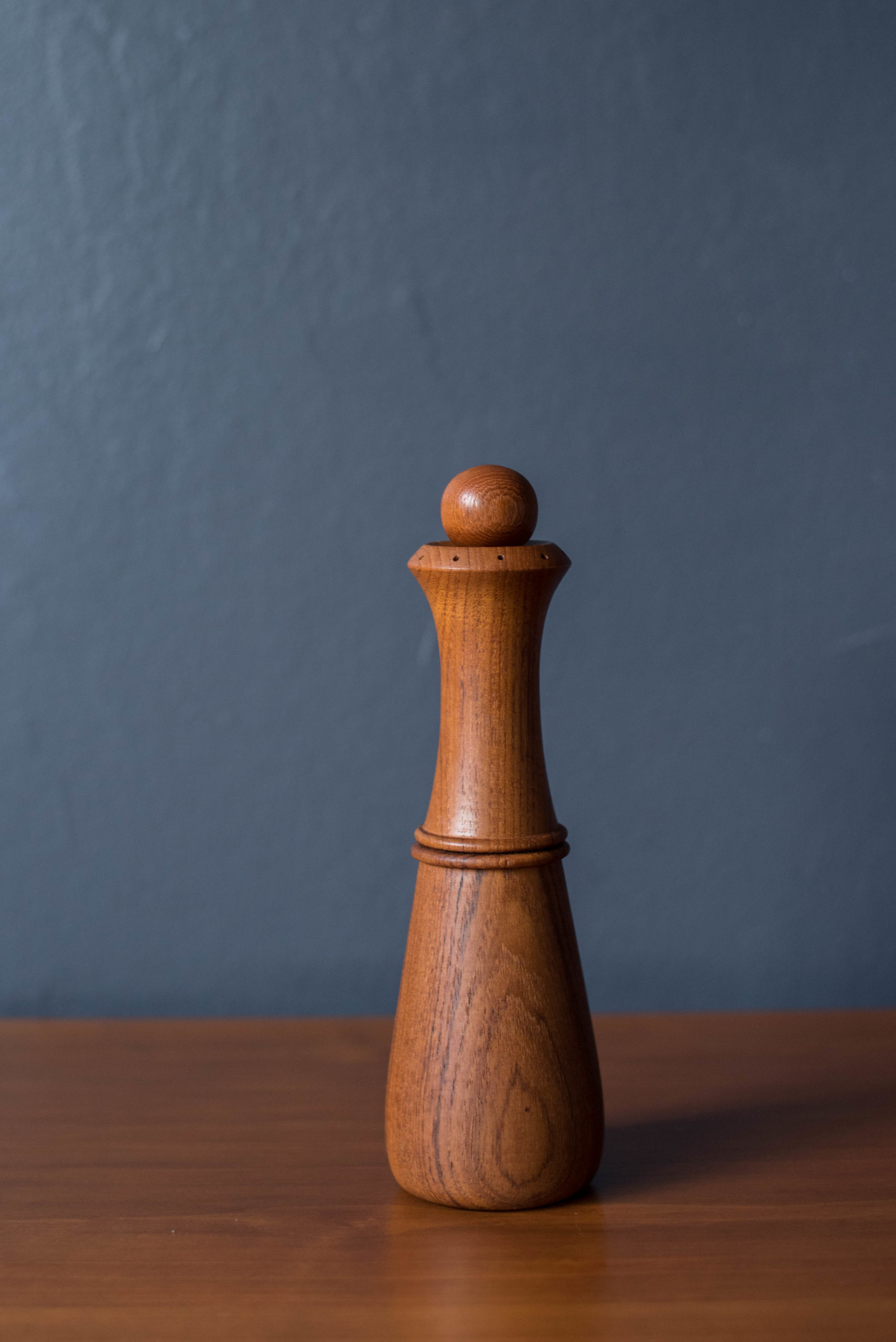 Mid Century Modern Teak Dansk Salt And Pepper Mill By Jens H