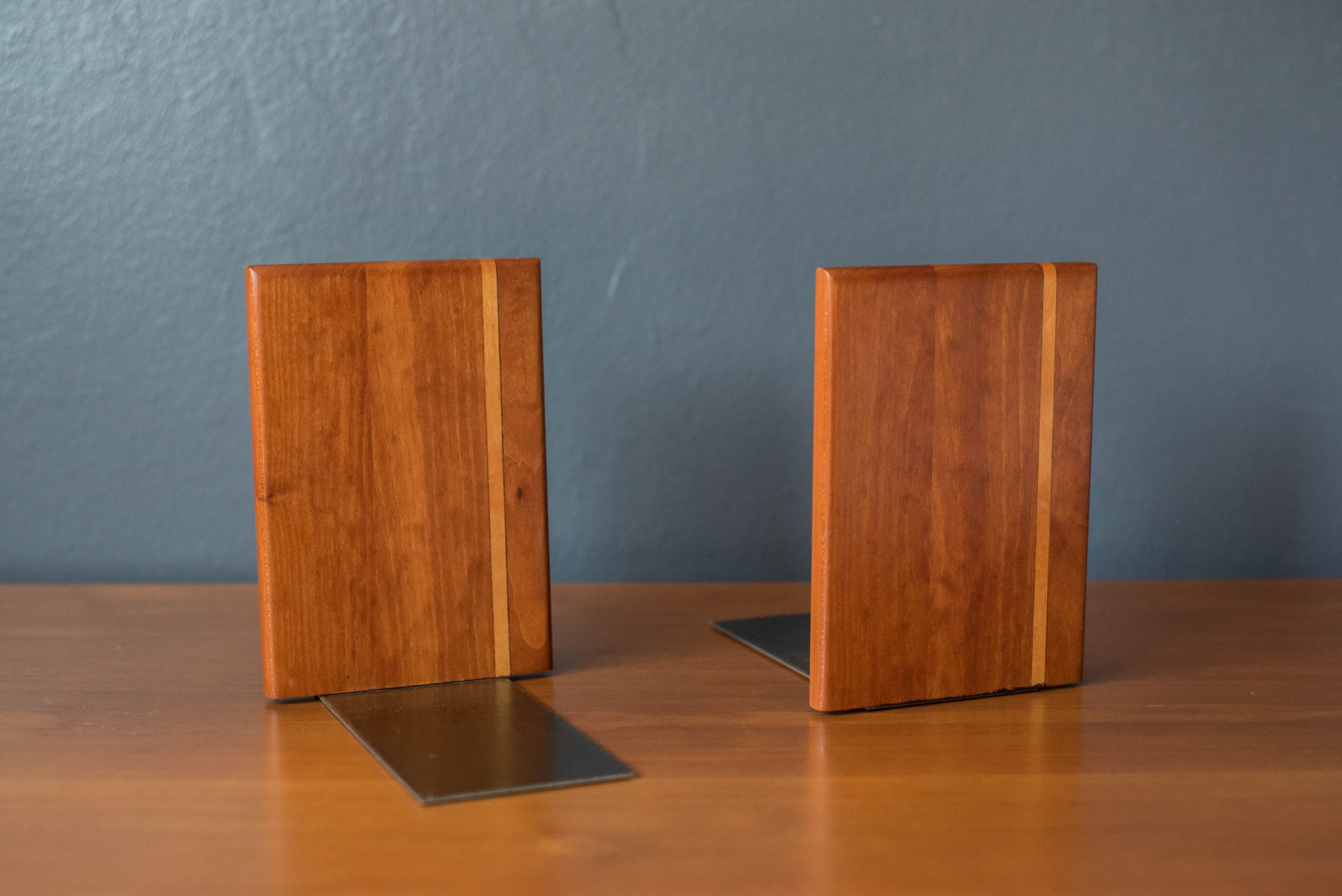 vintage mid century bookends