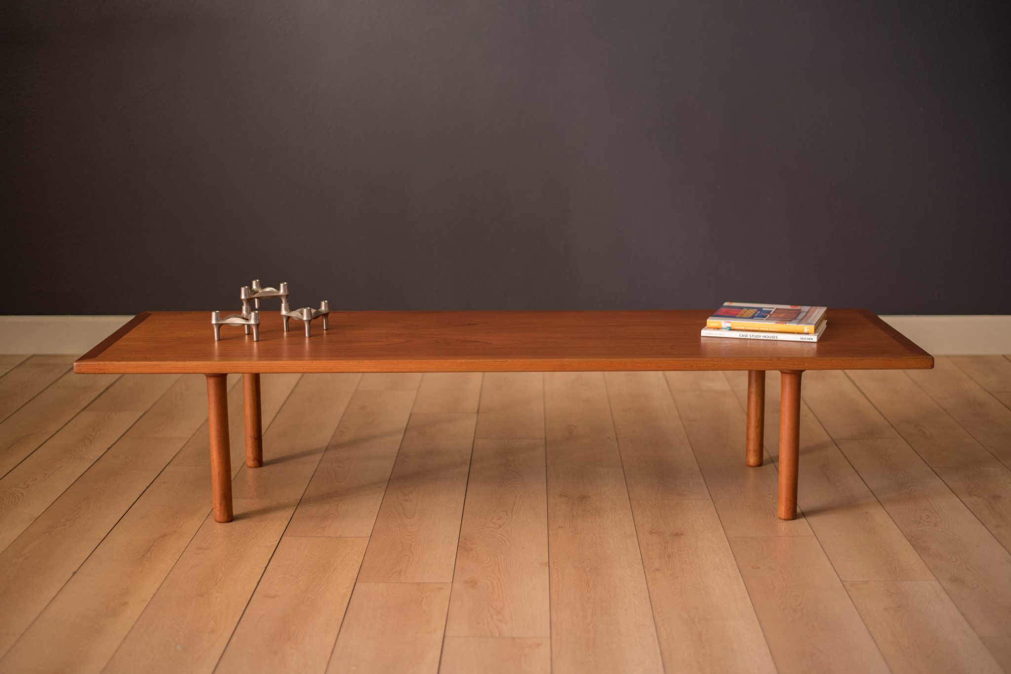 Mid Century Hans Wegner AT-12 Teak Coffee Table - Mid Century Maddist