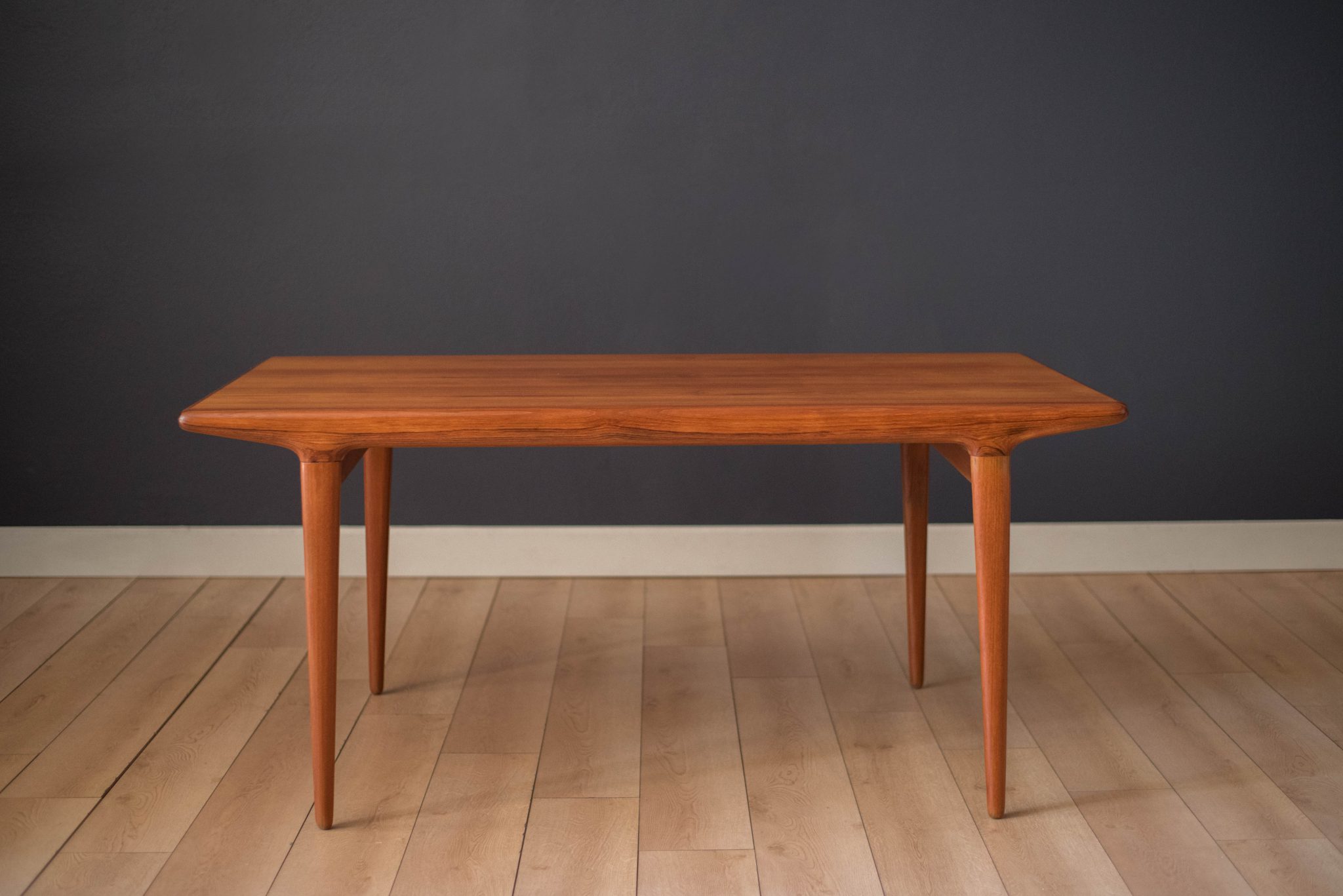 Vintage Danish Teak Extension Niels Moller Dining Table Mid Century